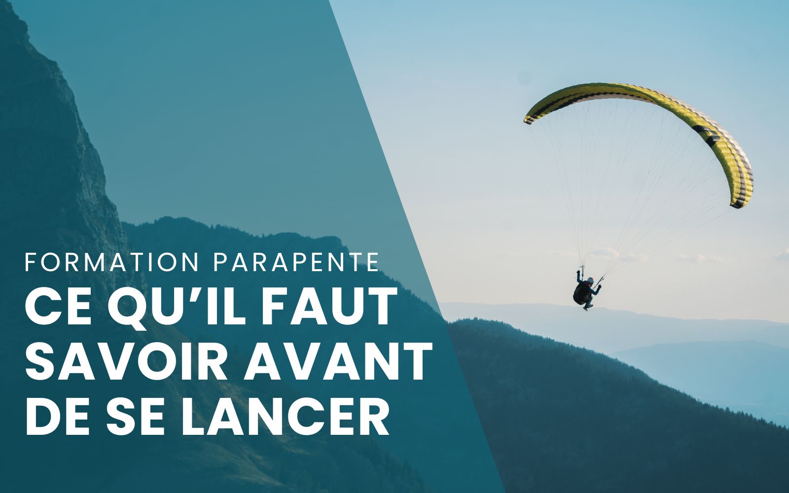 Formation parapente : Ce qu’il faut savoir avant de se lancer