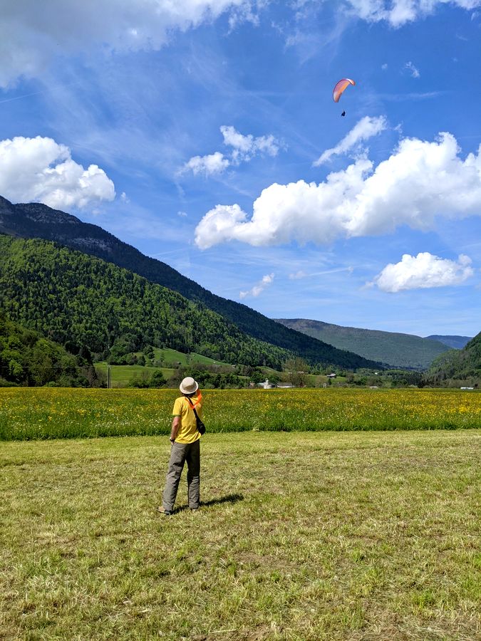 formation initiation parapente savoie chambéry