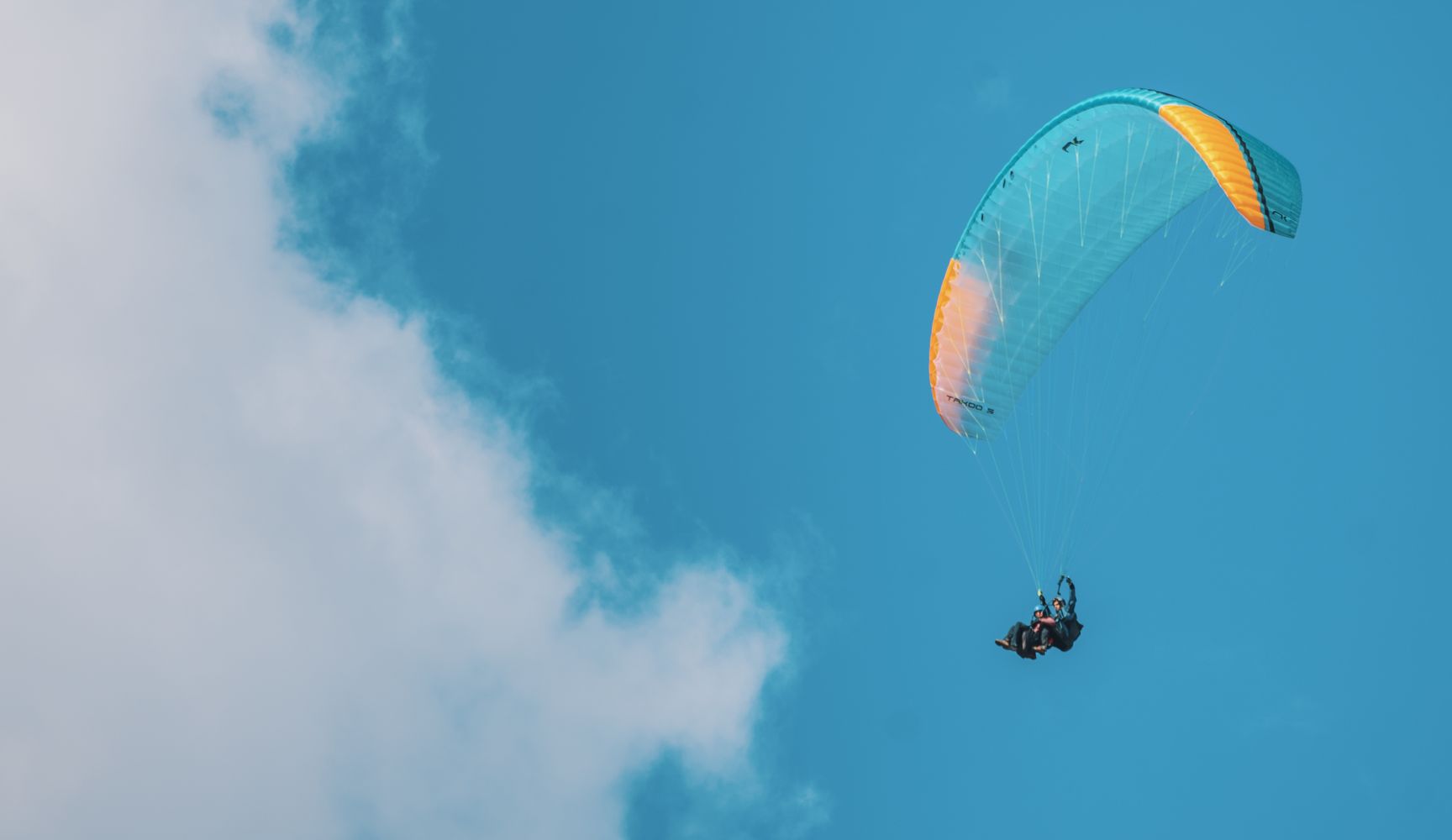paragliding aix les Bains tandem flight