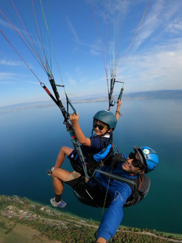 paragliding tandem jump chambéry