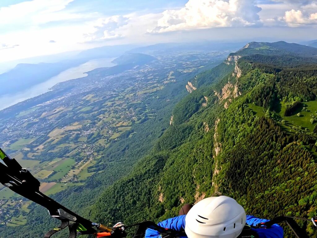 tandem flight paragliding Chambéry