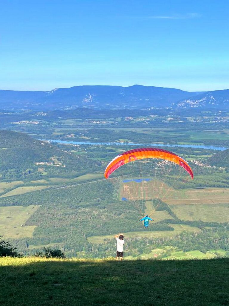 1er thermique en parapente