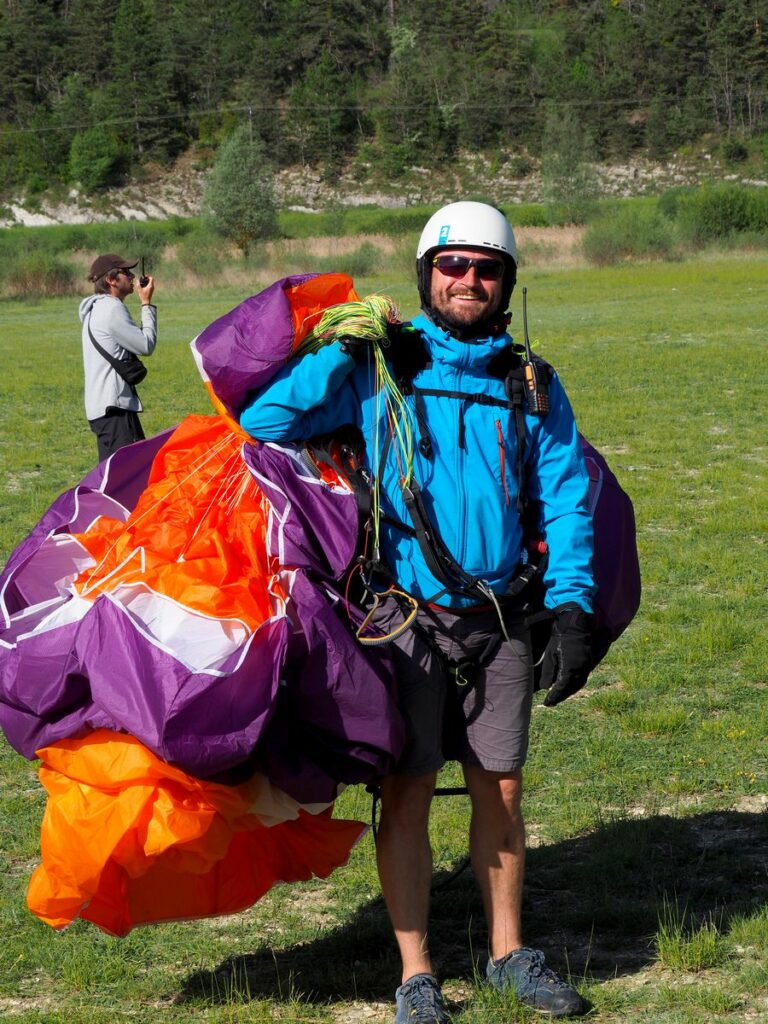 stage itinérant parapente Alpes du Sud