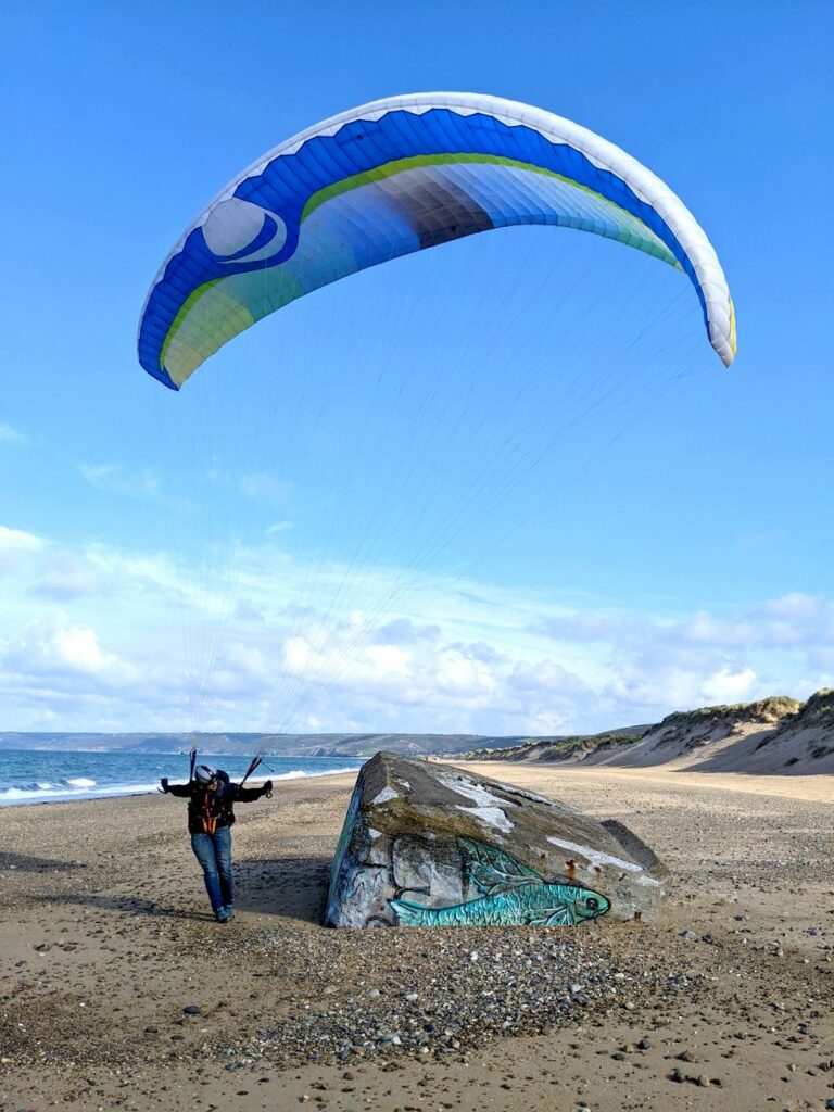 stage itinérant parapente normandie