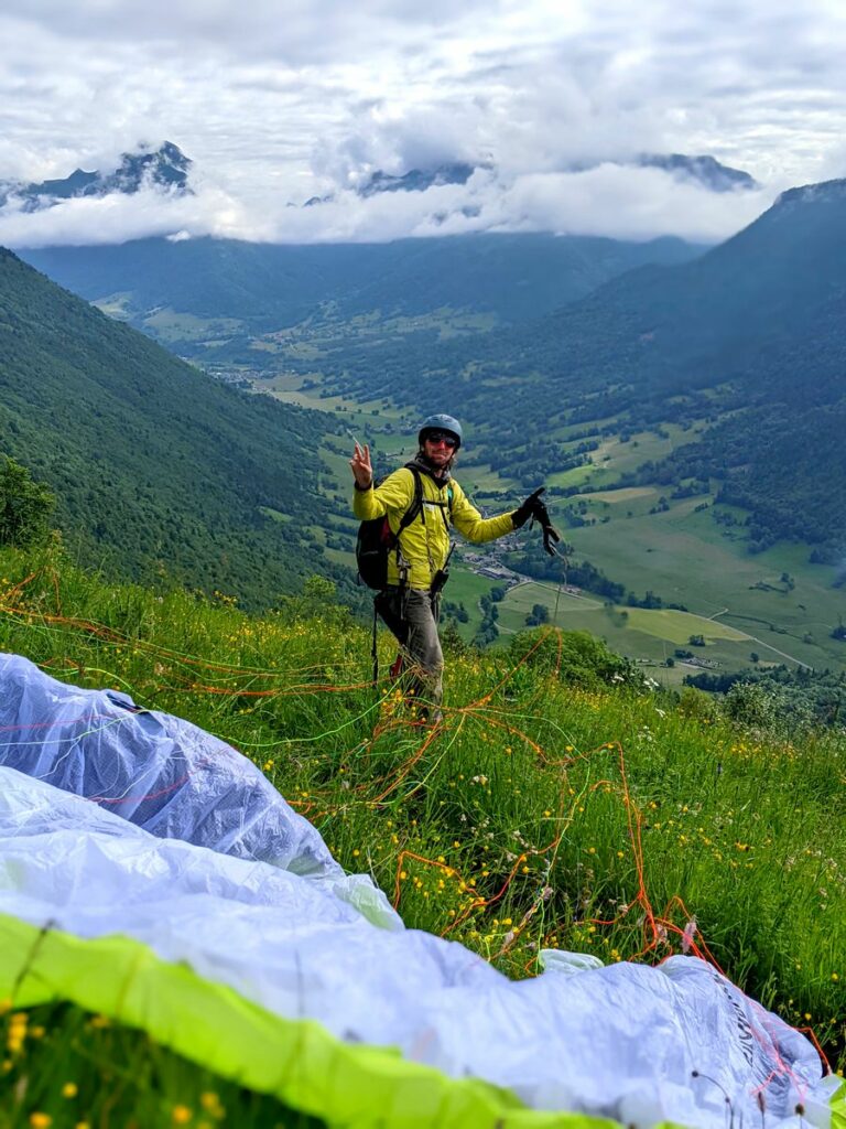 stage vol randonnée alpes