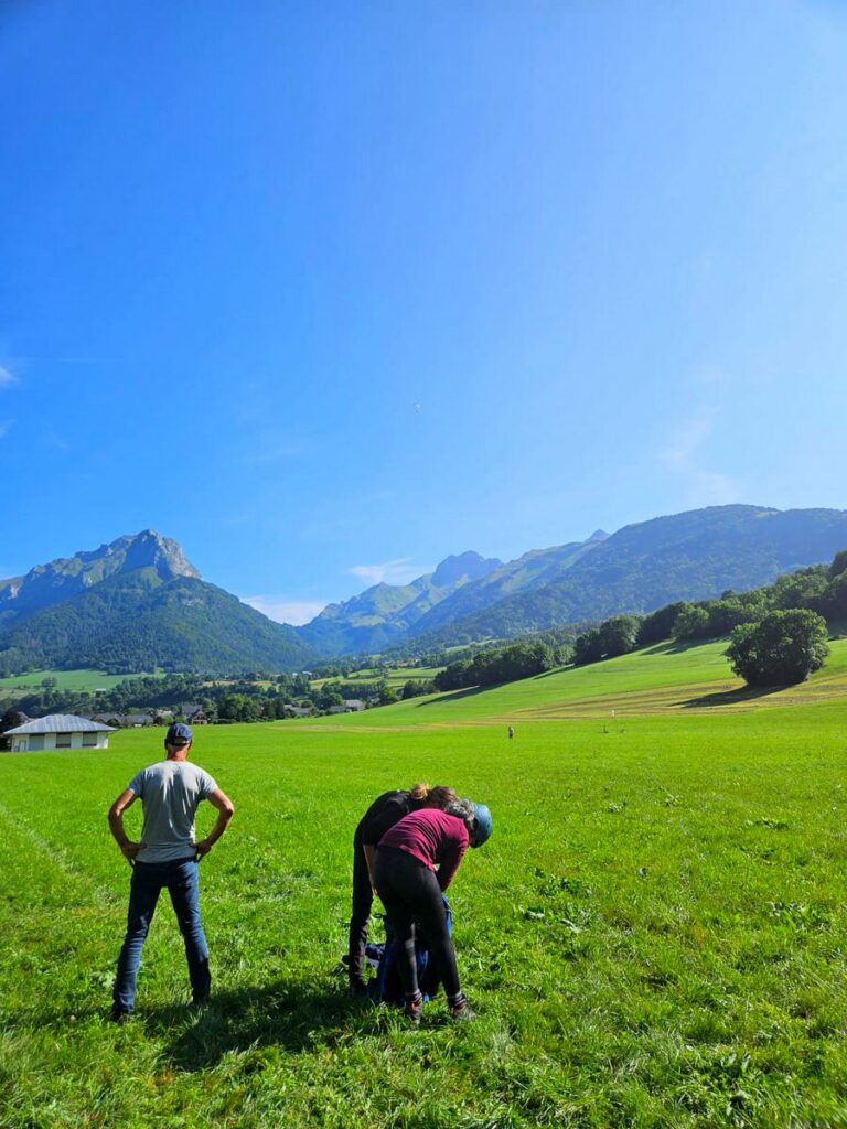 vol rando parapente stage alpes