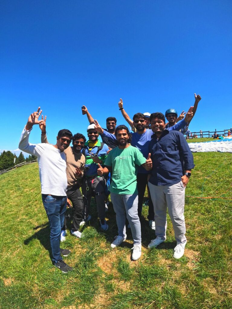 activité parapente en groupe savoie chambéry