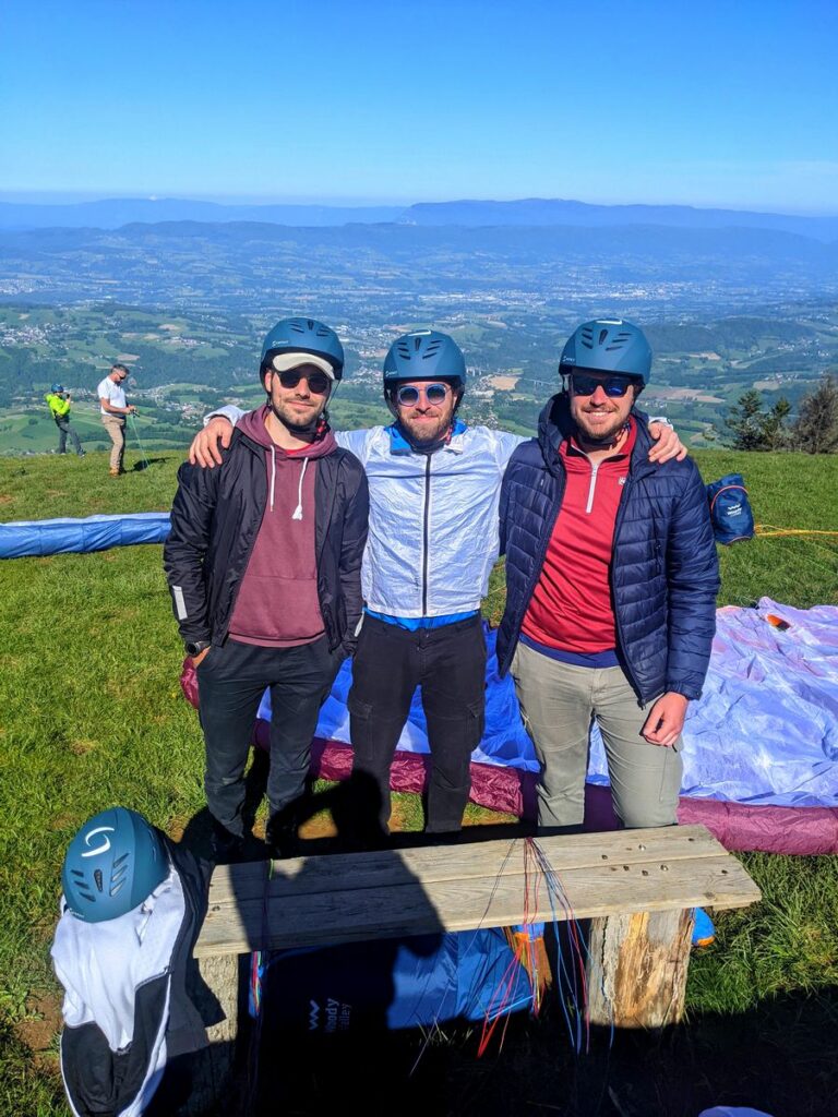 bon cadeau parapente stage chambéry lac du bourget