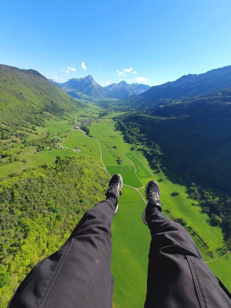 bon cadeau parapente stage chambéry savoie