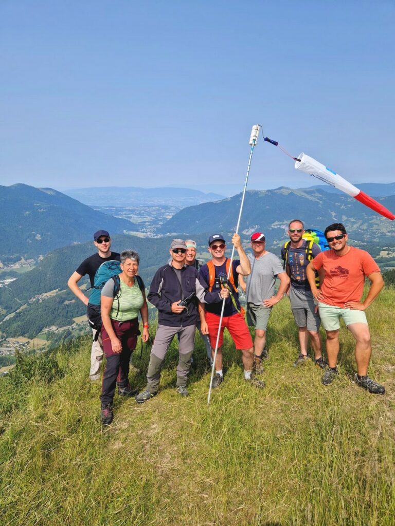 journée découverte groupe parapente chambéry