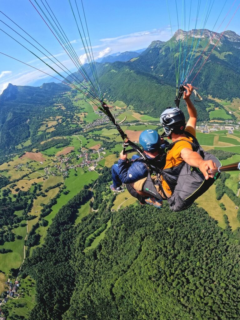 parapente chambéry groupe