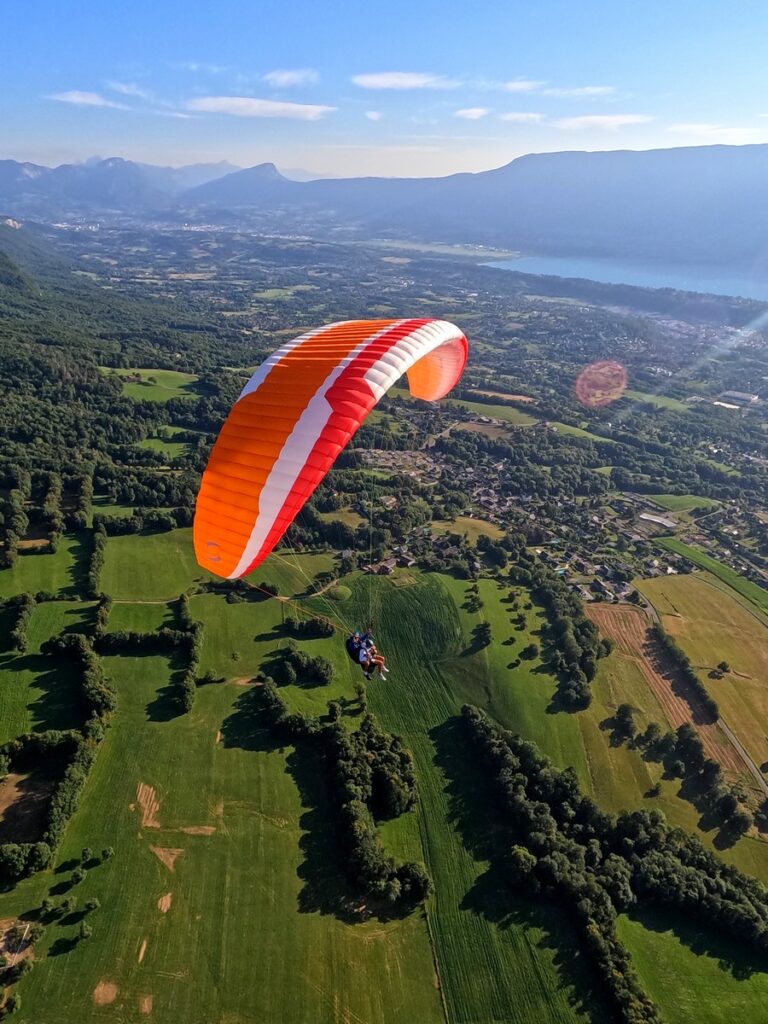 parapente groupe savoie chambéry