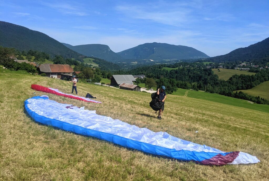 stage parapente initiation pente école