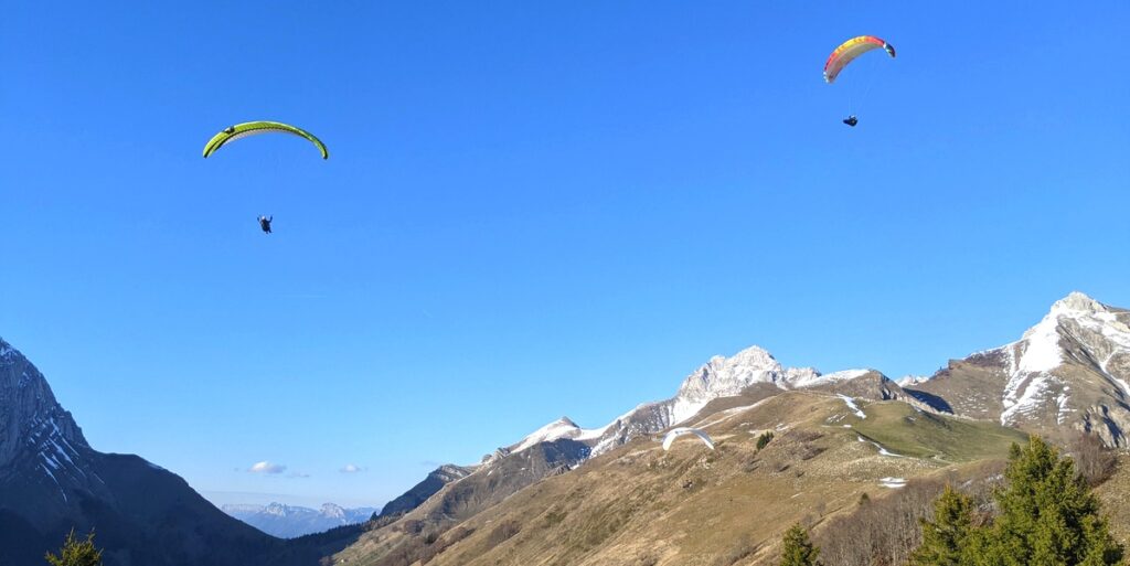 stage parapente thermique aix les bains