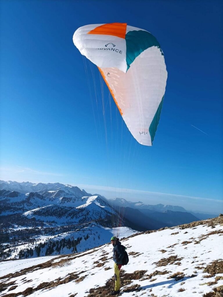 stage parapente vol rando savoie