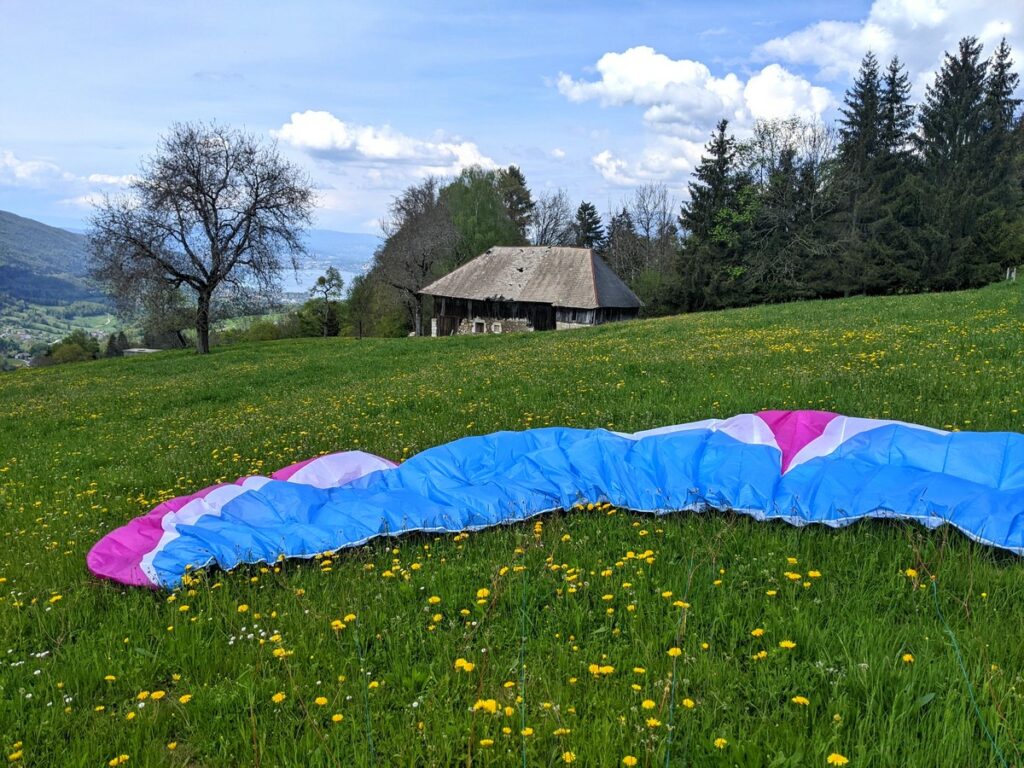 stage vol rando parapente bauges