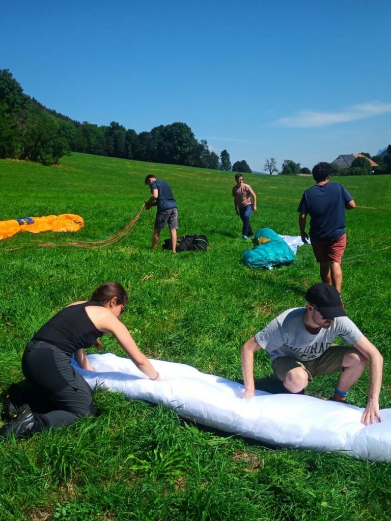 vol parapente groupe