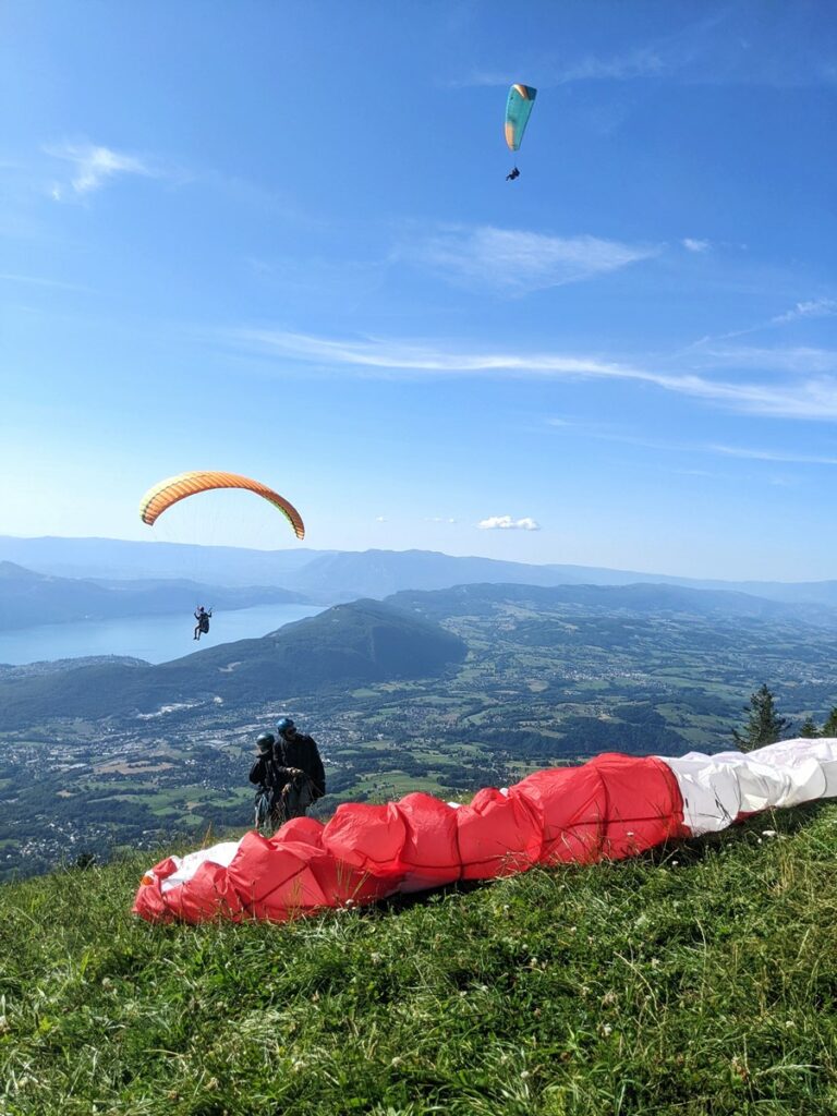 bon cadeau saut en parapente savoie chambery