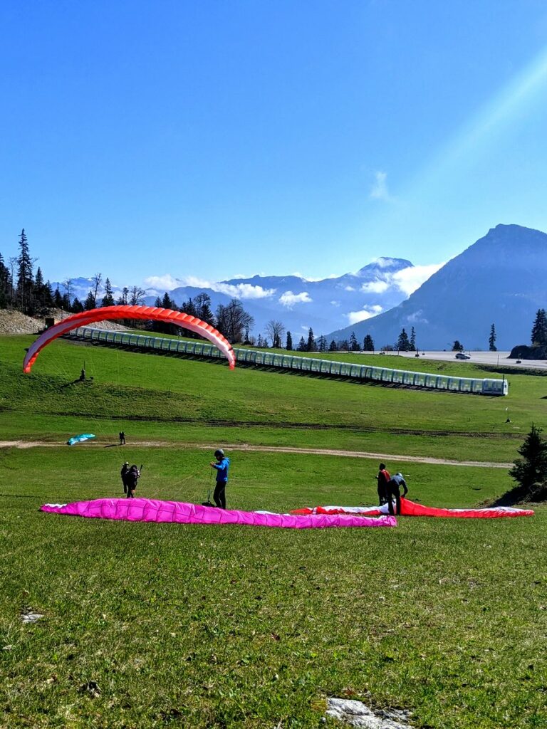 journée team building parapente