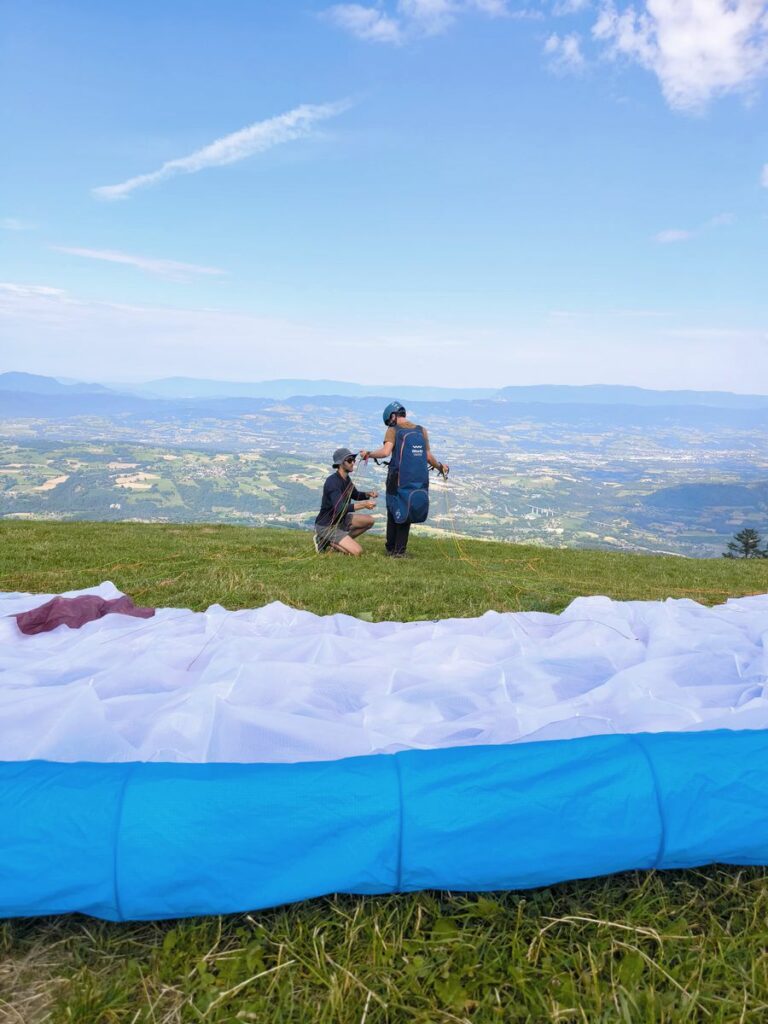 offrir stage autonomie parapente cadeau aix les bains