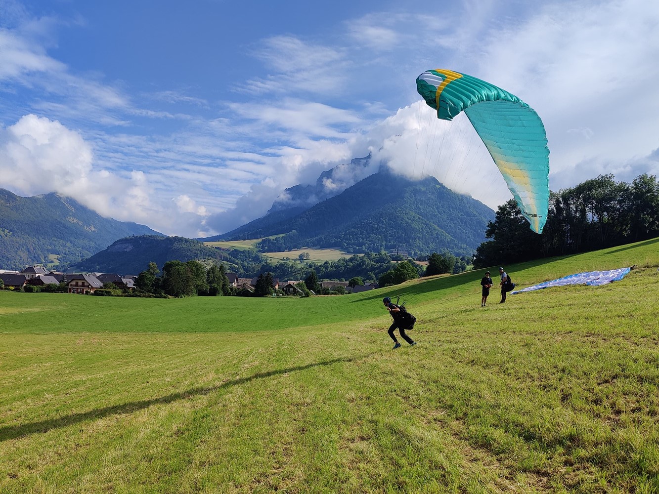 apprendre le parapente savoie chambéry aix les bains