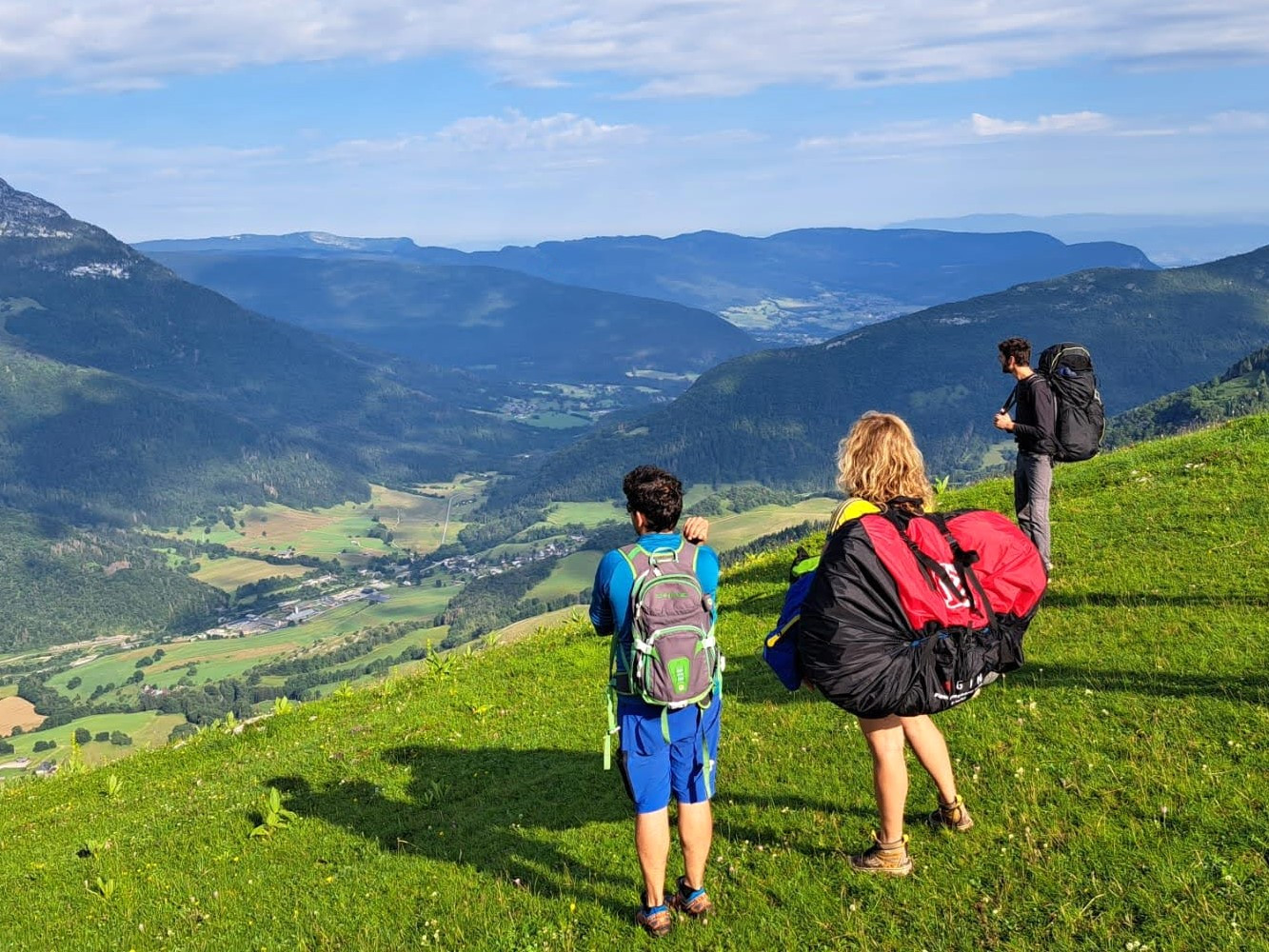 école de vol libre près d'aix les bains savoie