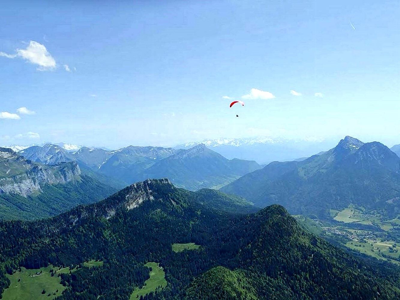 école francaise de vol libre en parapente savoie