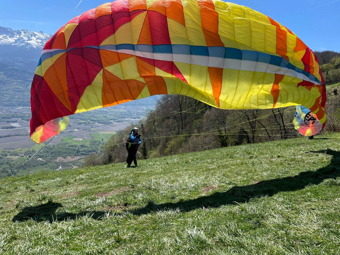 l'école de parapente en savoie