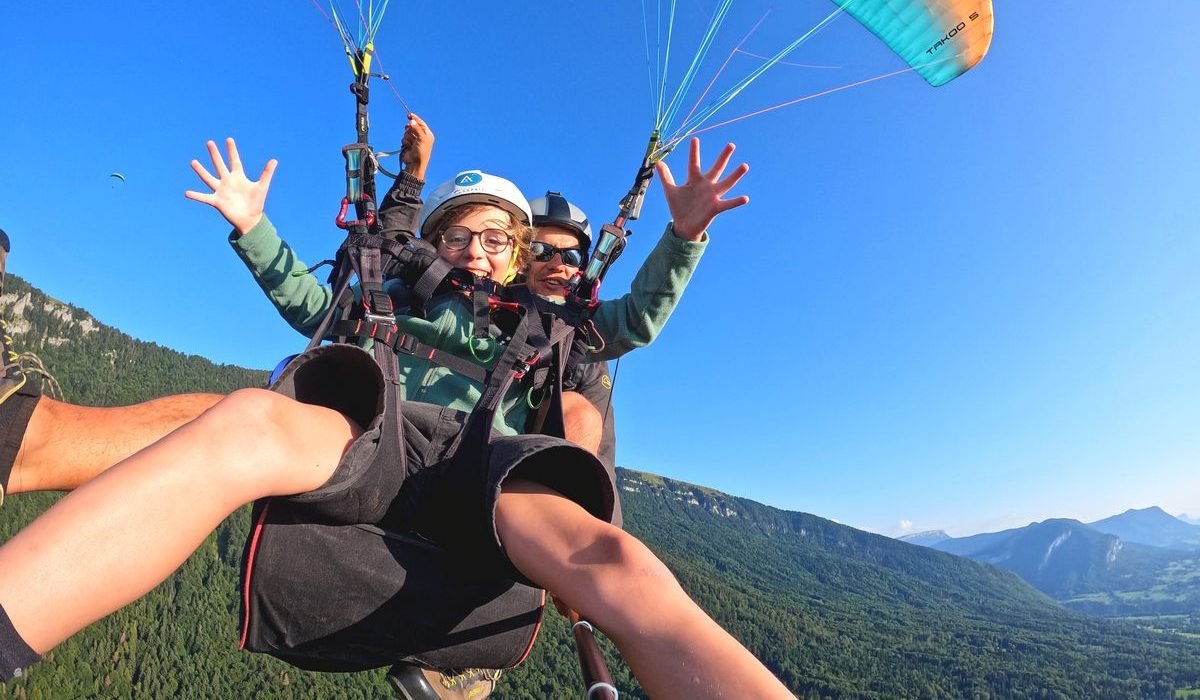 bon cadeau parapente savoie chambéry